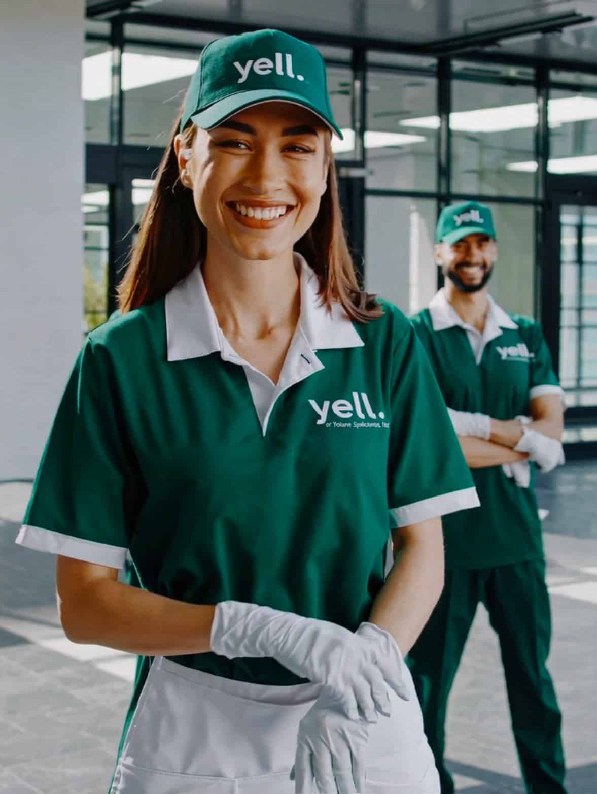 Beispielarbeit von yell. services Gebäudedienstleistungen und Gebäudereinigung - veröffentlicht auf Hausmeisterdienste.net