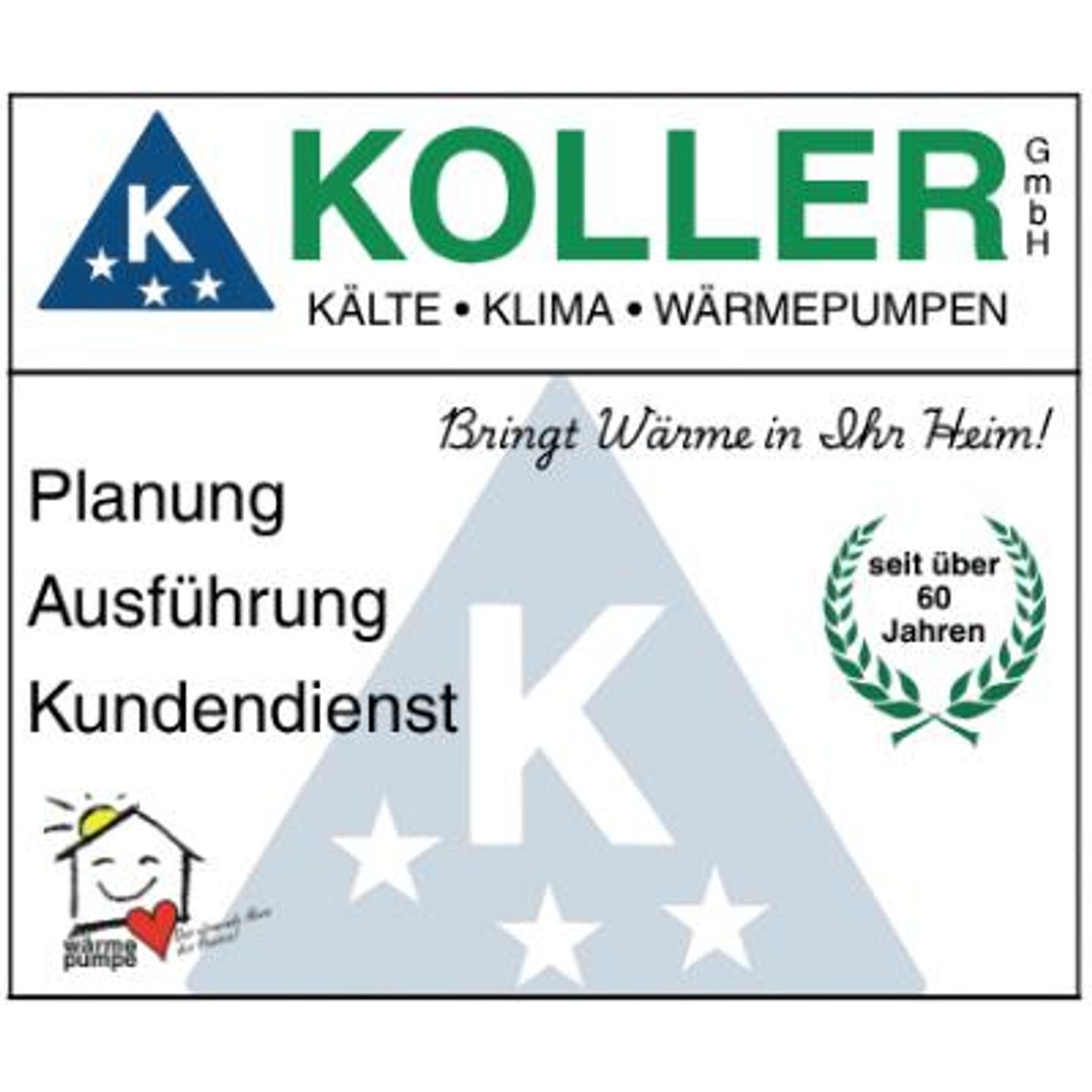 Logo der Firma Koller GmbH Kälte-Klima-Wärmepumpen aus Vohburg auf dem Branchenportal Heizungsbau.net