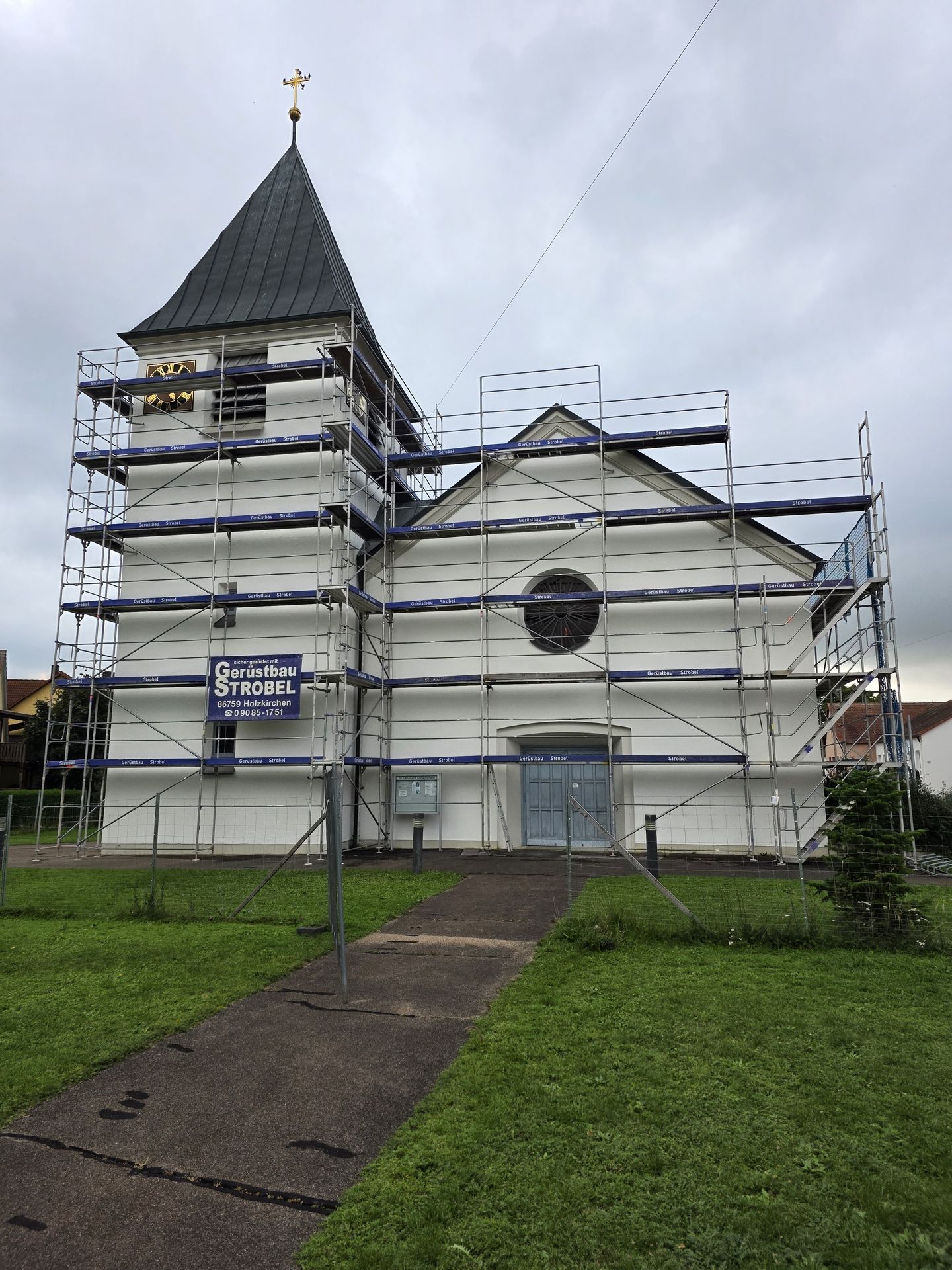 Beispielarbeit von Gerüstbau Strobel GmbH & Co. KG - veröffentlicht auf Geruestbau.org