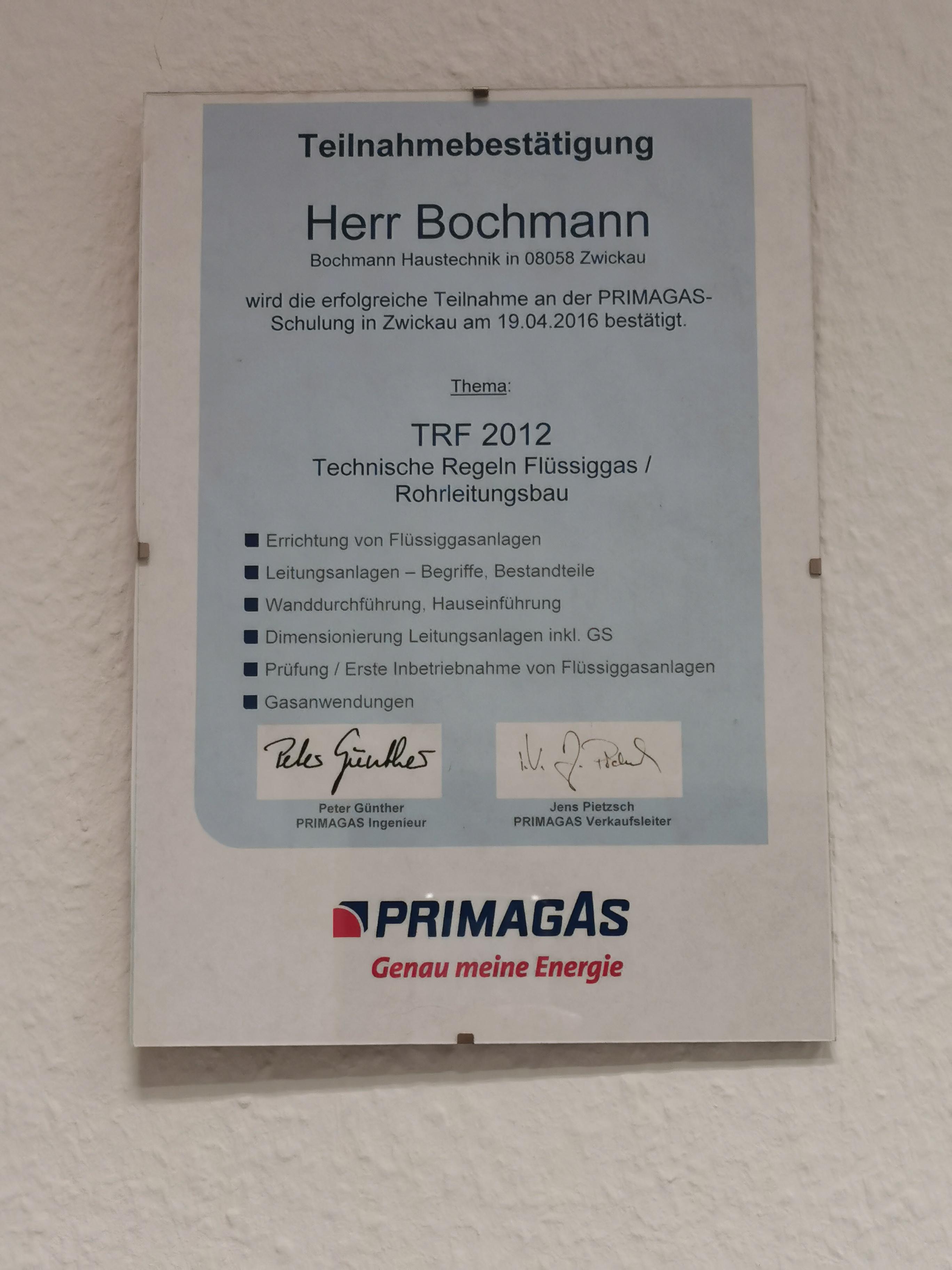 Beispielarbeit von Bochmann Haustechnik - veröffentlicht auf Sanitaer.org