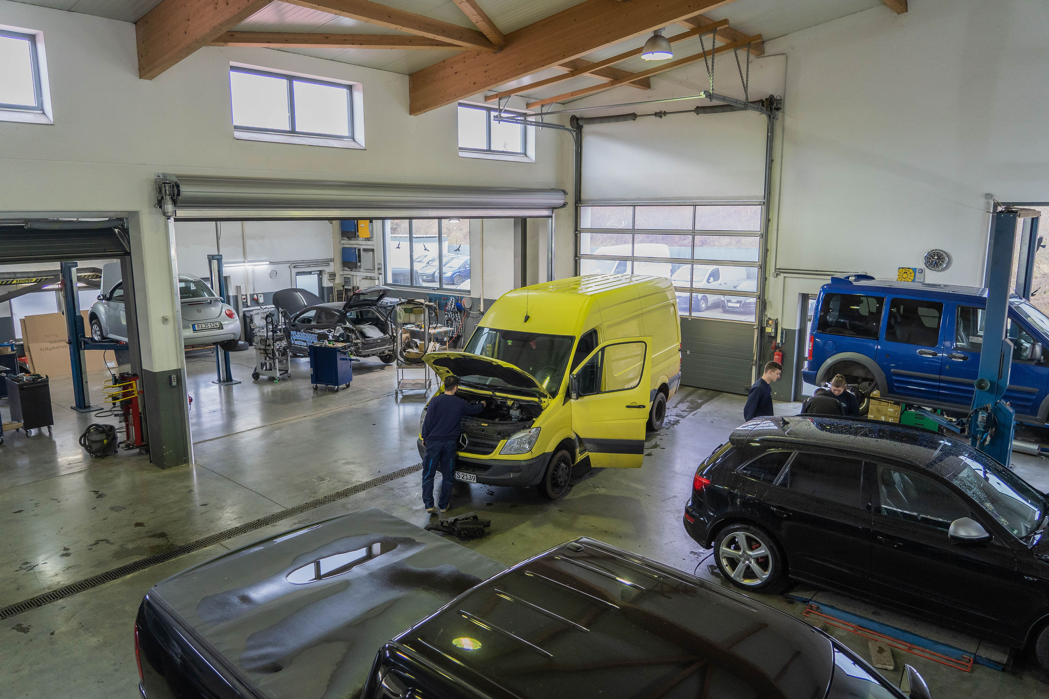 Beispielarbeit von Geiger Karosserie - veröffentlicht auf Auto-Werkstatt.de