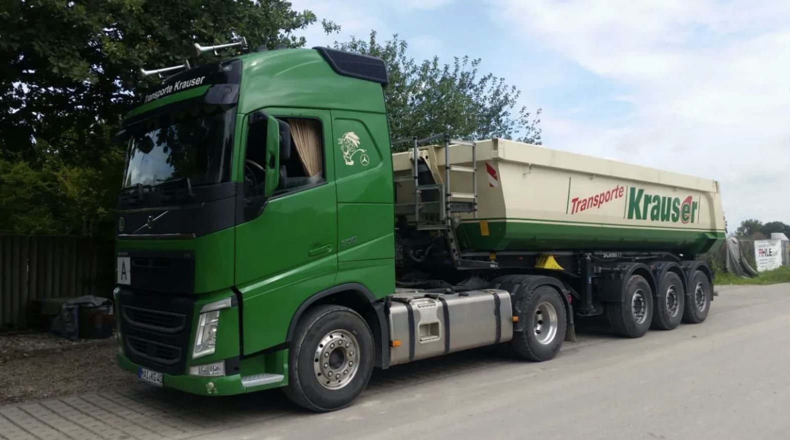 Beispielarbeit von Transporte Krauser - veröffentlicht auf Auto-Werkstatt.de