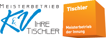 Logo der Firma Tischlerei K & V Peter Krause & Alfred Vainceur aus Berlin auf dem Branchenportal Tischler-Schreiner.org