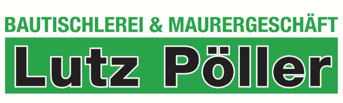 Logo der Firma Bautischlerei & Maurergeschäft Lutz Pöller aus Gutenborn auf dem Branchenportal Tischler-Schreiner.org