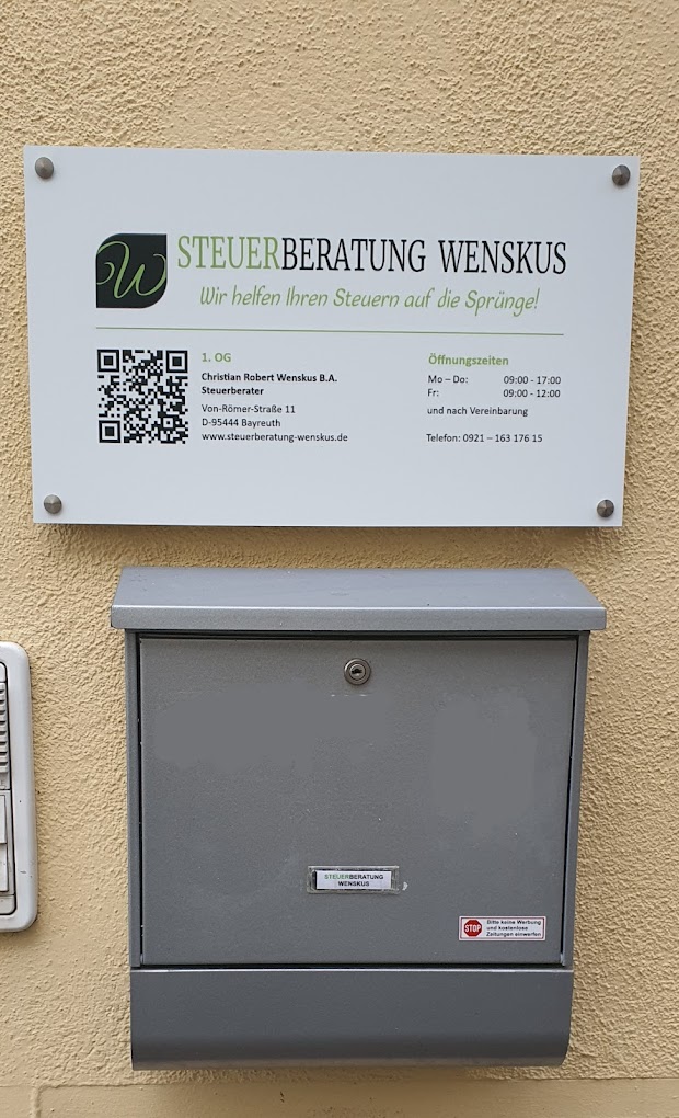 Beispielarbeit von STEUERBERATUNG WENSKUS - veröffentlicht auf Steuer-Berater.de