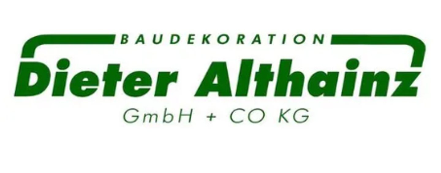 Logo der Firma Baudekoration Dieter Althainz GmbH & CO. KG aus Rosbach vor der Höhe auf dem Branchenportal Maler.org