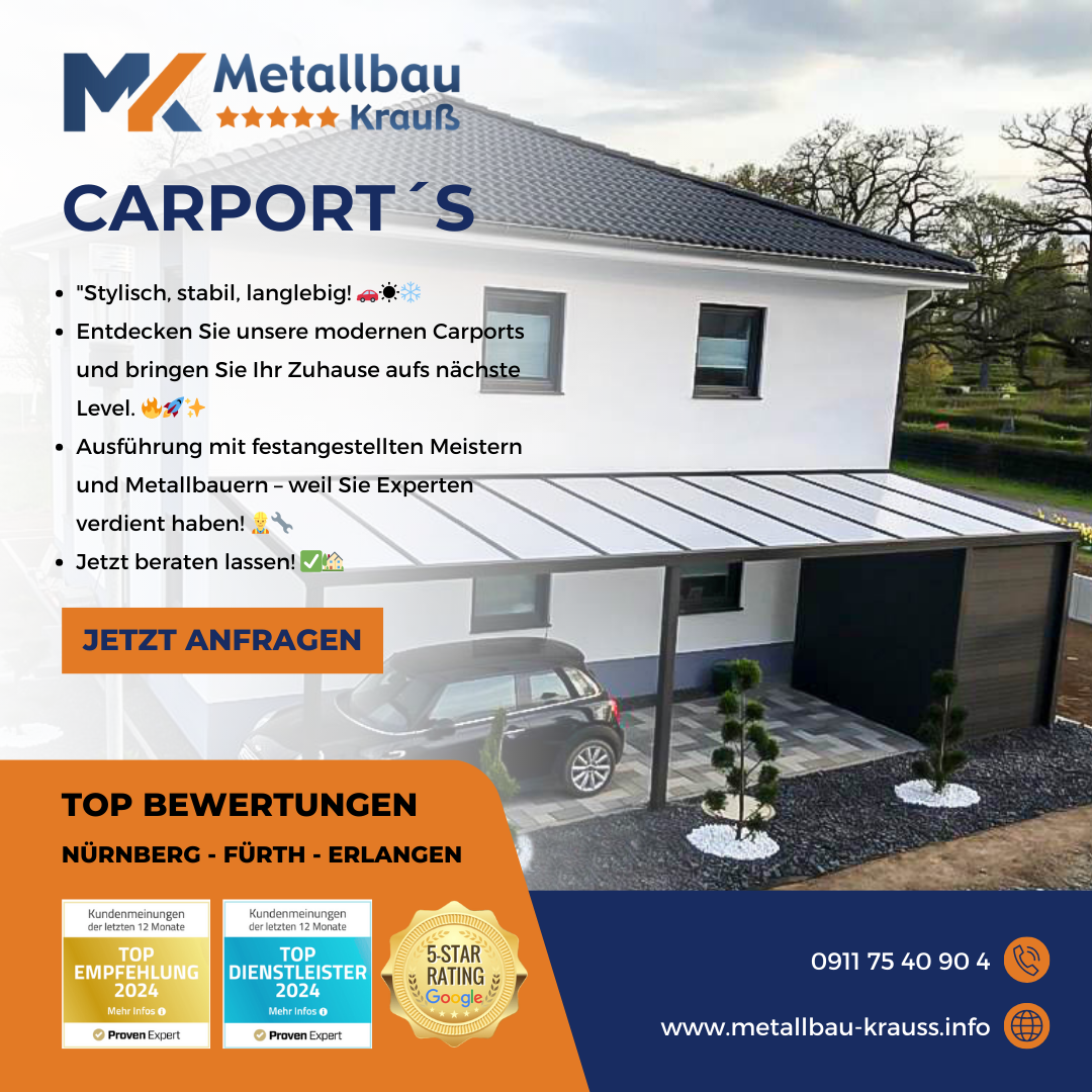Beispielarbeit von Metallbau Krauß GmbH - veröffentlicht auf Schlosserei.net