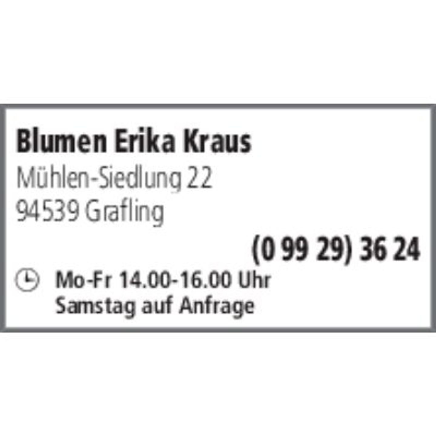 Logo der Firma Blumen & Floristik Kraus aus Grafling auf dem Branchenportal Gartenbau.org
