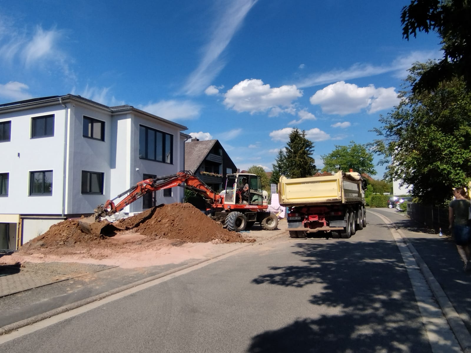 Beispielarbeit von Giorgio Vicari Galabau Baggerbetrieb - veröffentlicht auf Gartenbau.org