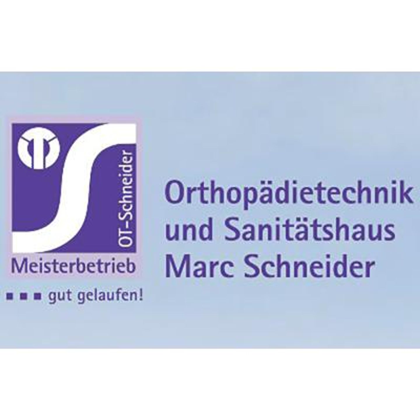 Logo der Firma Sanitätshaus-Orthopädietechnik Marc Schneider GmbH aus Kassel auf dem Branchenportal Sanimio.de