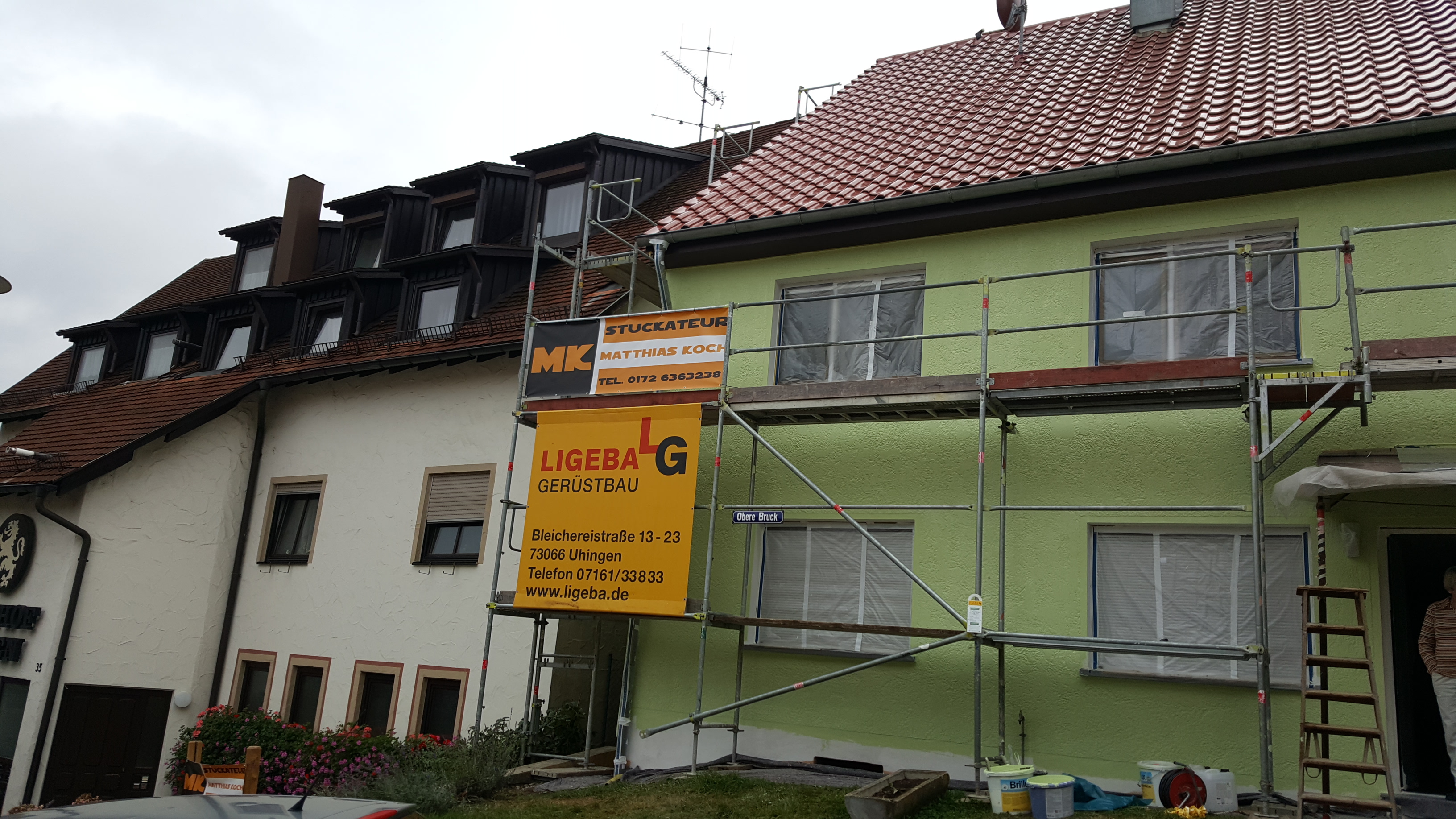 Beispielarbeit von MK-Stuckateur Matthias Koch - veröffentlicht auf Maler.org