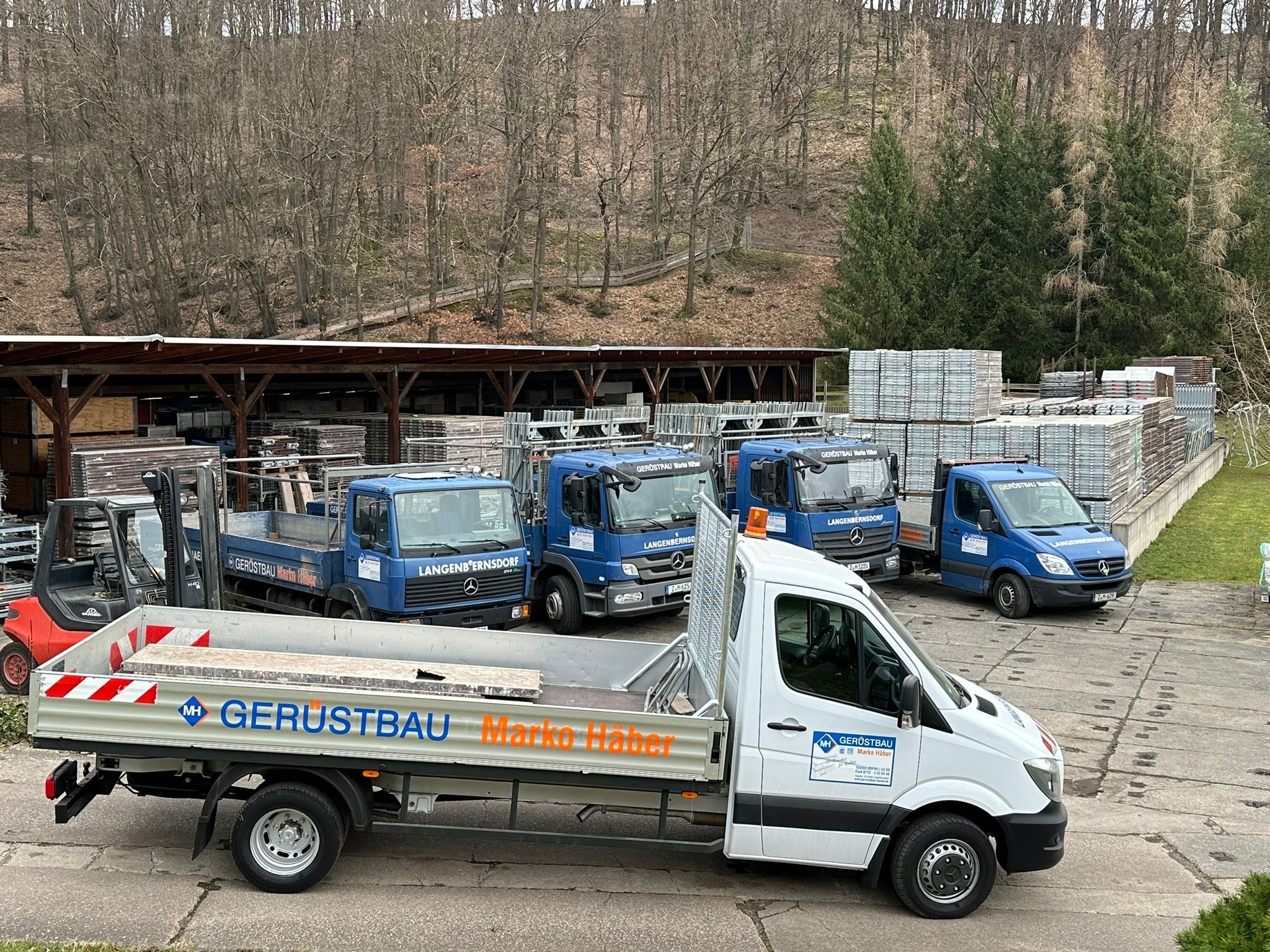 Beispielarbeit von Gerüstbau Häber - veröffentlicht auf Geruestbau.org