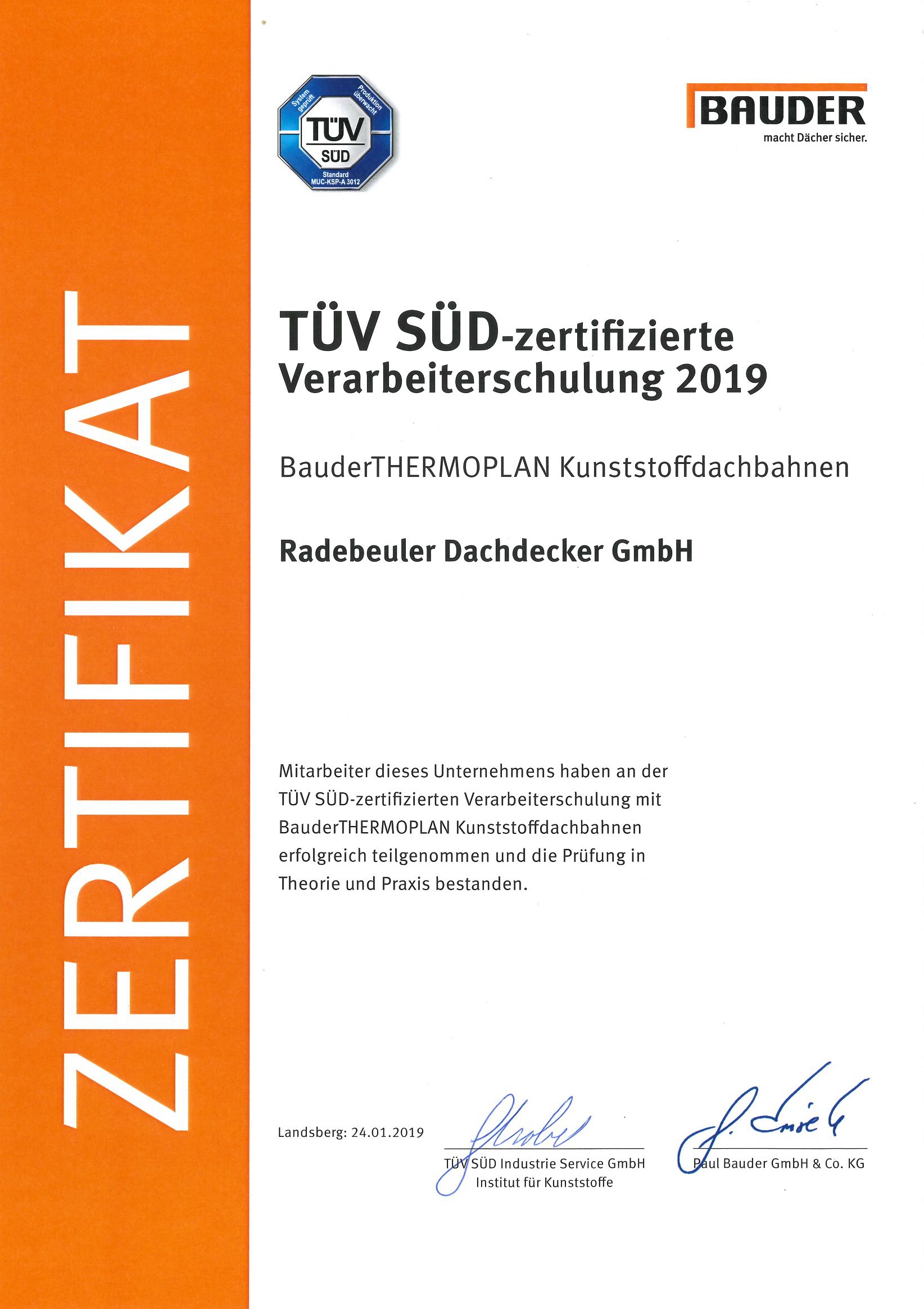 Beispielarbeit von Radebeuler Dachdecker GmbH - veröffentlicht auf Dachdecker.com