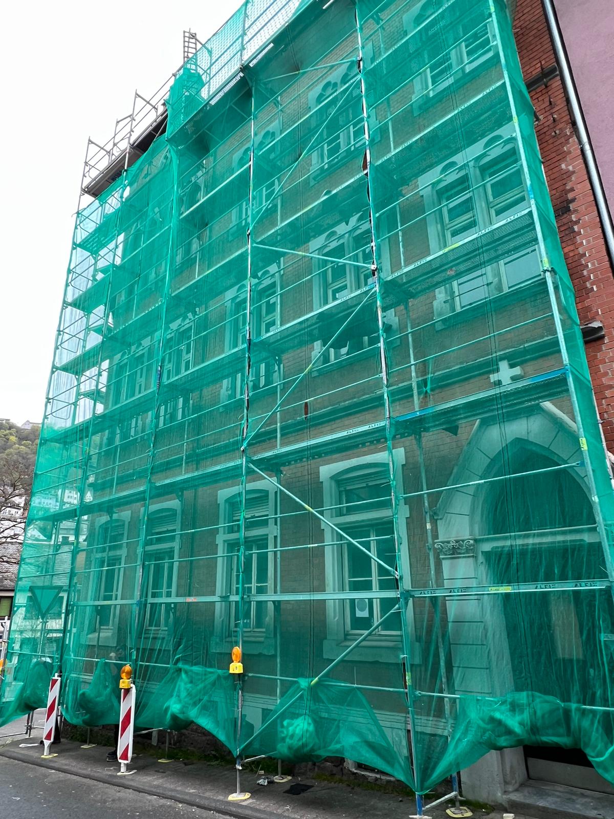 Beispielarbeit von Gerüstbau Selim - veröffentlicht auf Geruestbau.org