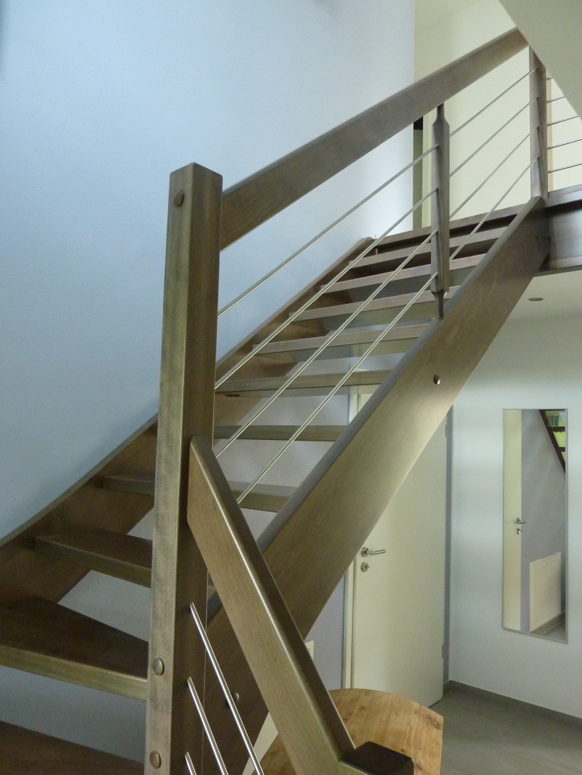 Beispielarbeit von Pilz Treppen - veröffentlicht auf Tischler-Schreiner.org