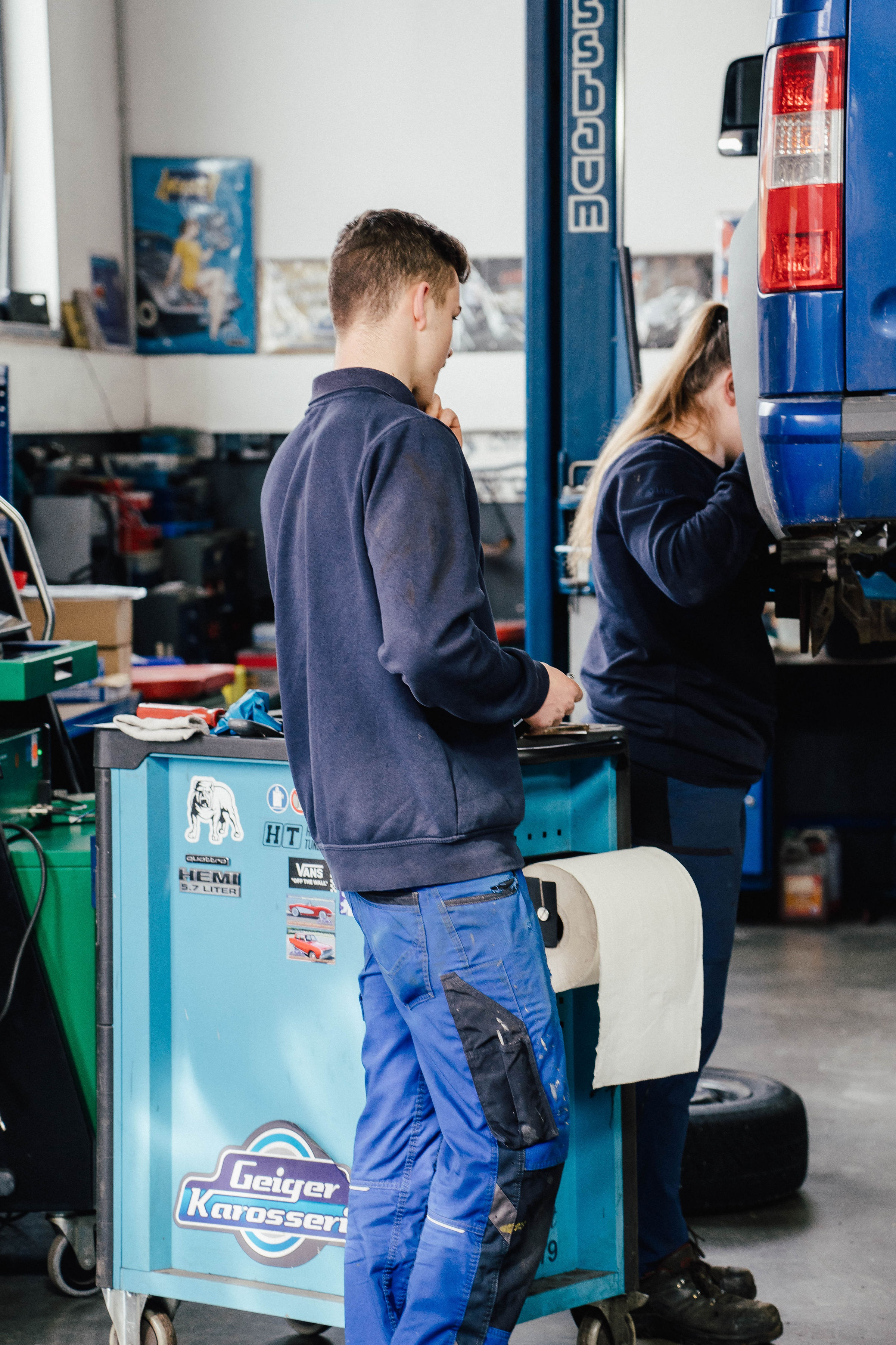 Beispielarbeit von Geiger Karosserie - veröffentlicht auf Auto-Werkstatt.de