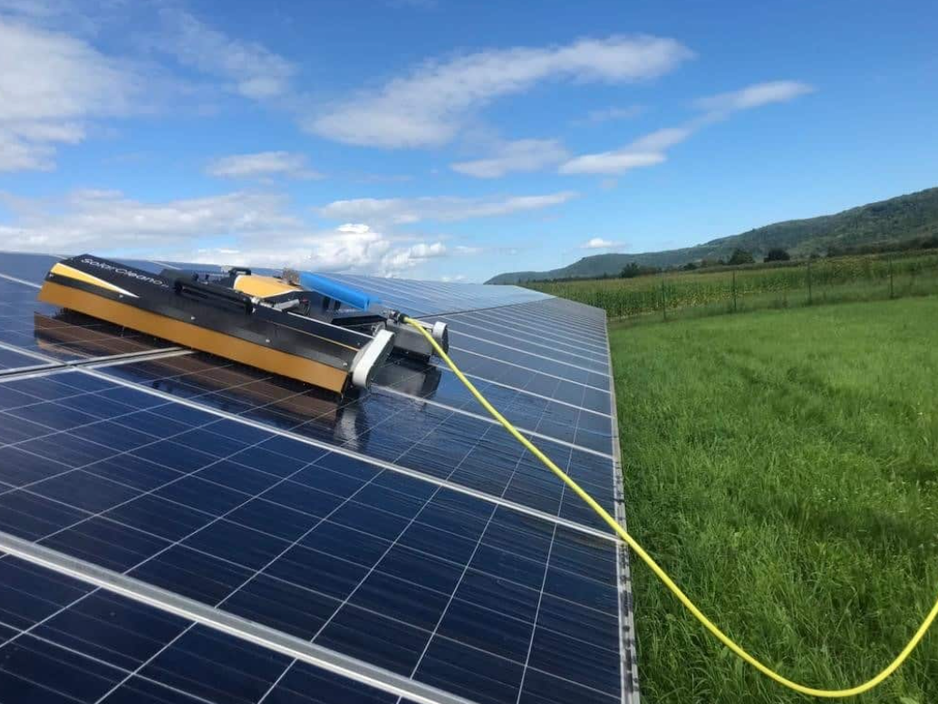 Beispielarbeit von TCR Reinigungstechnik - veröffentlicht auf Solartechnik.org