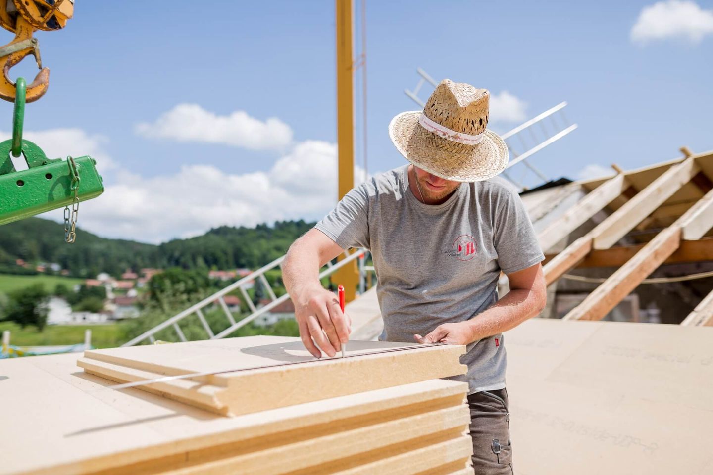 Beispielarbeit von Zimmerei und Holzbau Ludwig Michel - veröffentlicht auf Bauunternehmen.org