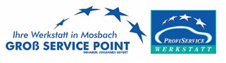Logo der Firma Groß Service Point aus Mosbach auf dem Branchenportal Auto-Werkstatt.de