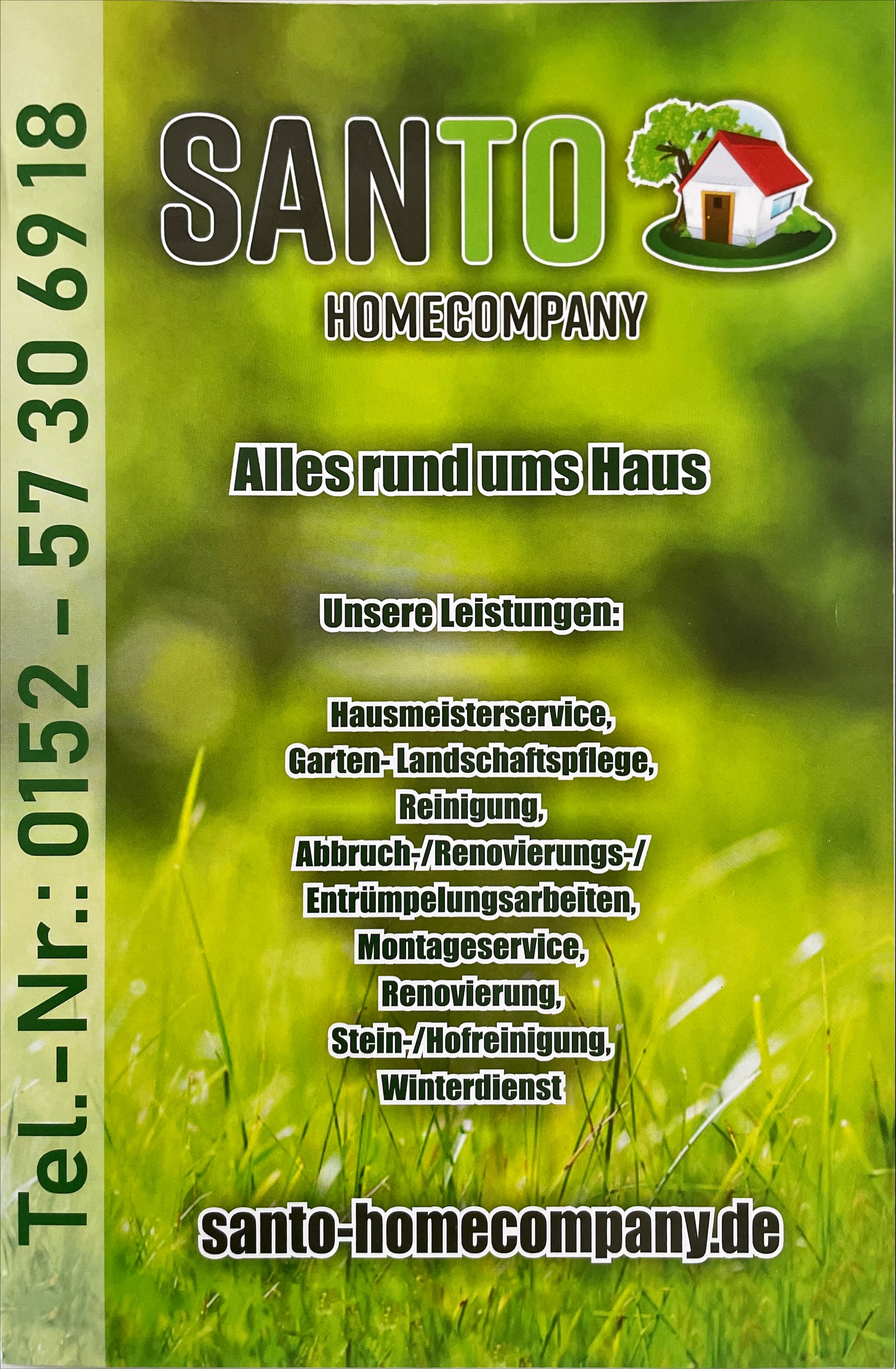 Beispielarbeit von Santo Homecompany - veröffentlicht auf Hausmeisterdienste.net
