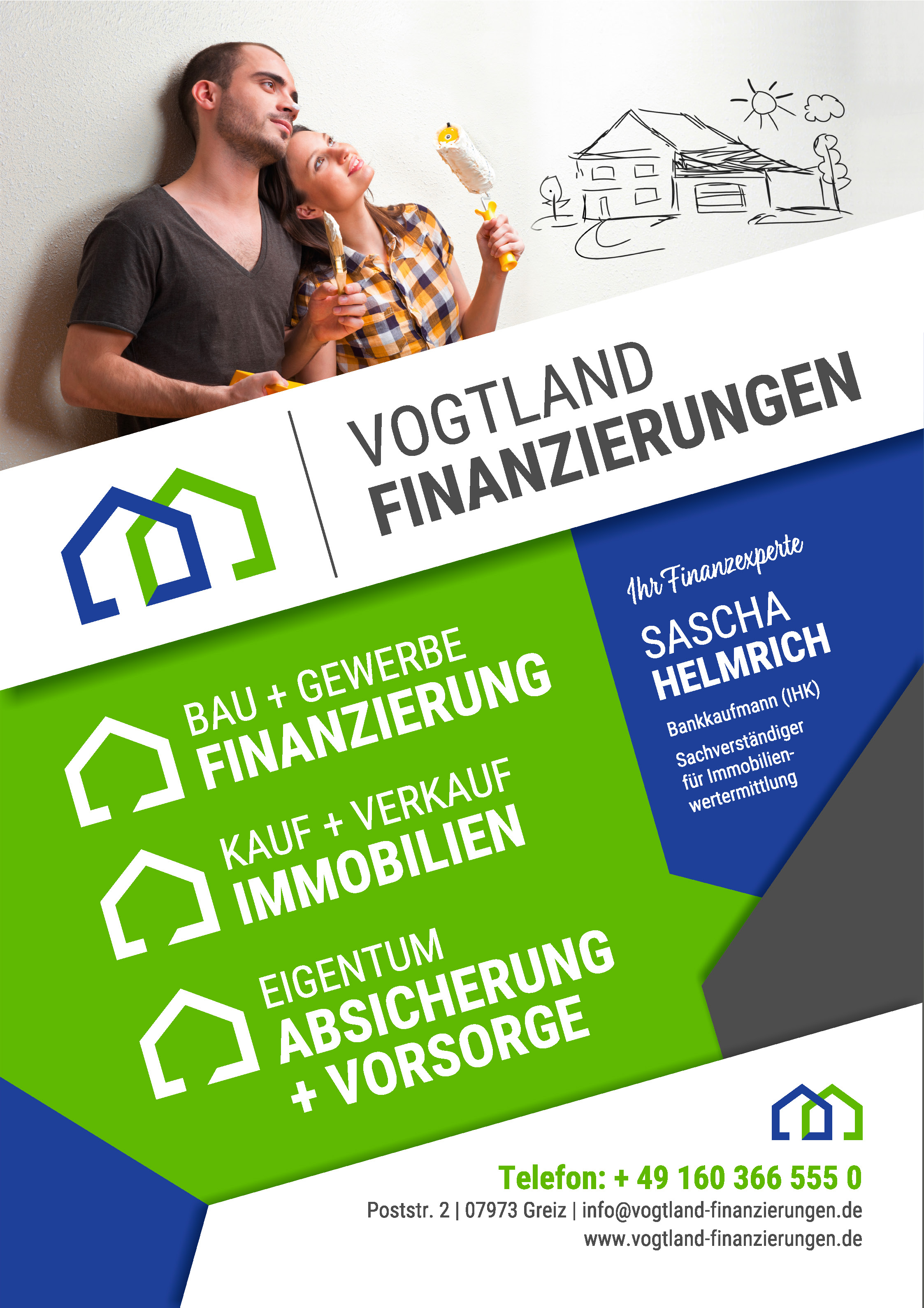 Beispielarbeit von Vogtland Finanzierungen - veröffentlicht auf Finanzberater.net