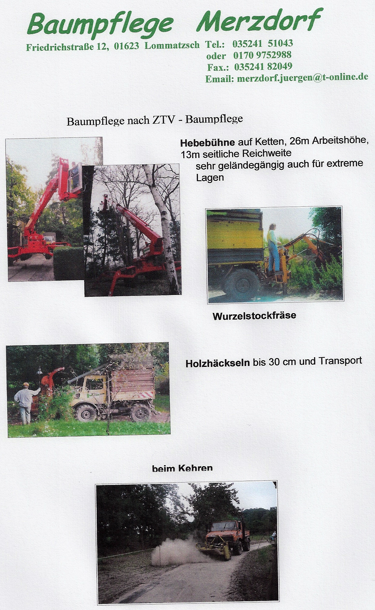 Beispielarbeit von Baumpflege Merzdorf - veröffentlicht auf Gartenbau.org