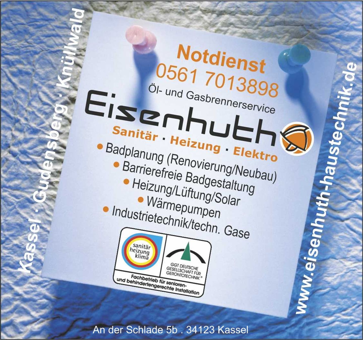 Beispielarbeit von Eisenhuth GmbH - veröffentlicht auf Heizungsbau.net