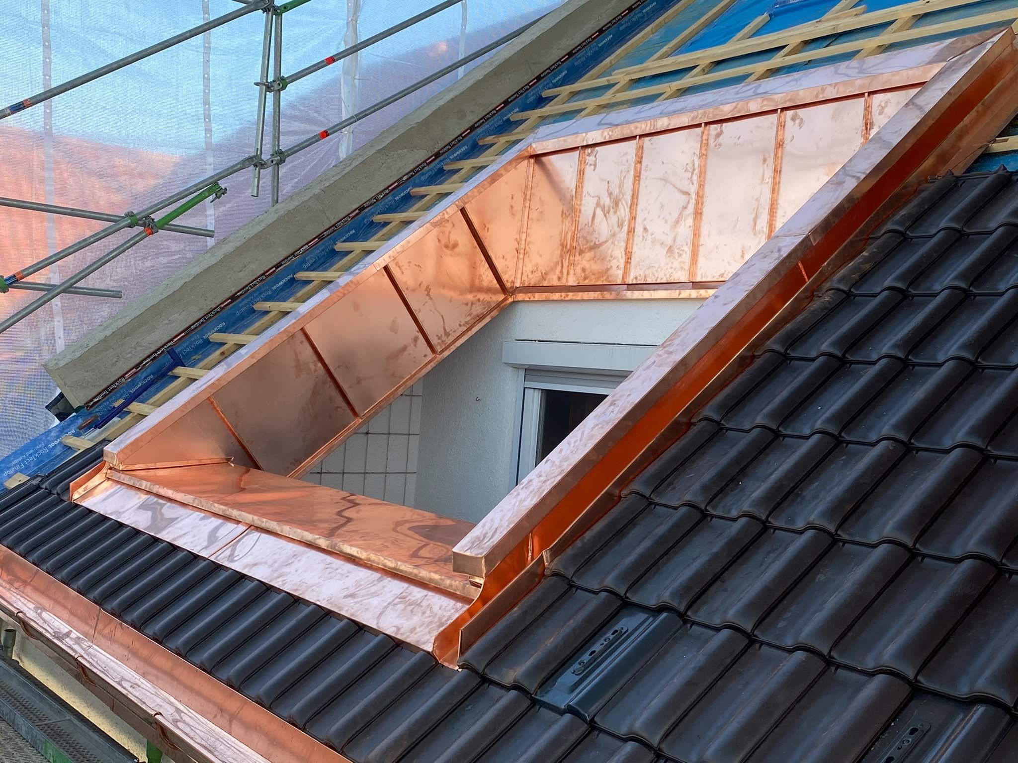Beispielarbeit von mate Dachsanierung - veröffentlicht auf Dachdecker.com