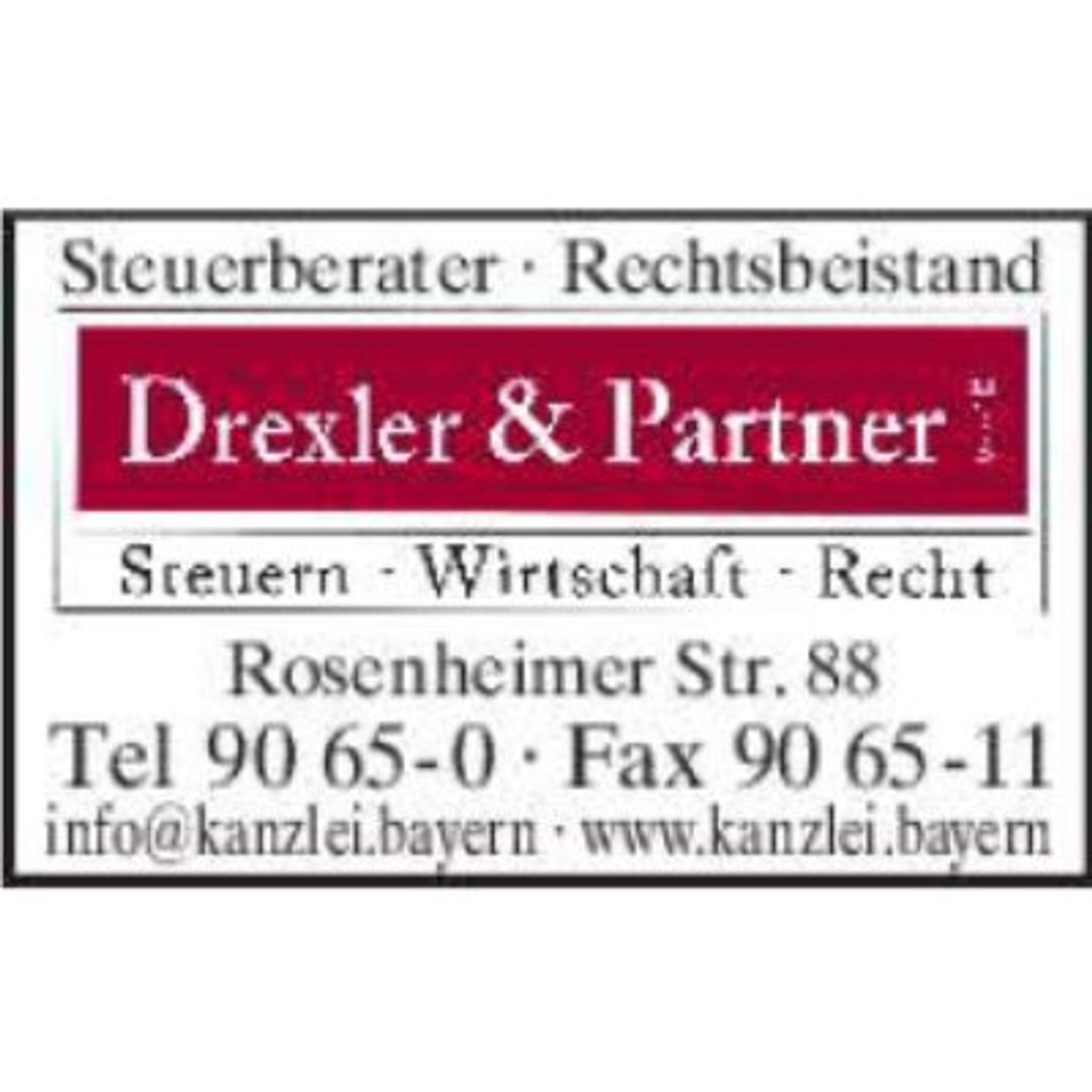 Logo der Firma Drexler & Partner mbB - Steuerberater aus Brannenburg auf dem Branchenportal Steuer-Berater.de