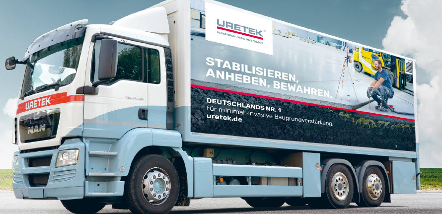 Beispielarbeit von URETEK Deutschland GmbH - veröffentlicht auf Bauunternehmen.org