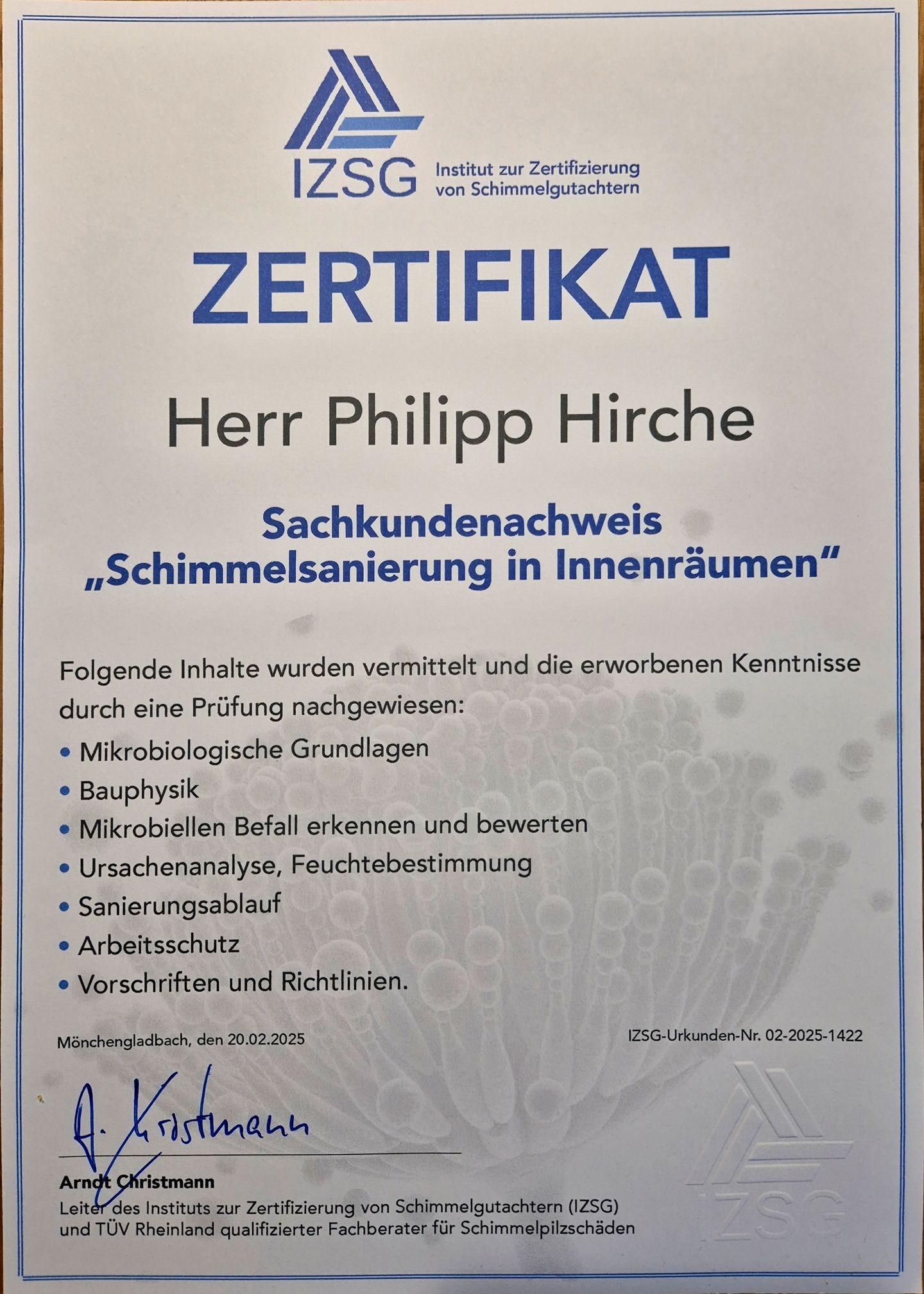 Beispielarbeit von MALERBETRIEB HIRCHE Inh. Philipp Hirche - veröffentlicht auf Maler.org
