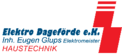 Logo der Firma Elektro Dageförde e.K. aus Winsen auf dem Branchenportal Elektriker.org