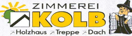 Logo der Firma Zimmerei Kolb GmbH aus Pforzen auf dem Branchenportal Bauunternehmen.org
