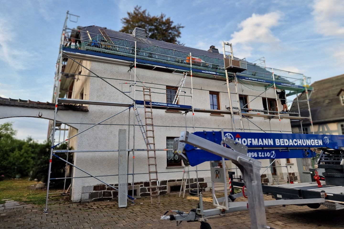 Beispielarbeit von Hofmann Bedachung Dachdeckermeisterbetrieb - veröffentlicht auf Dachdecker.com