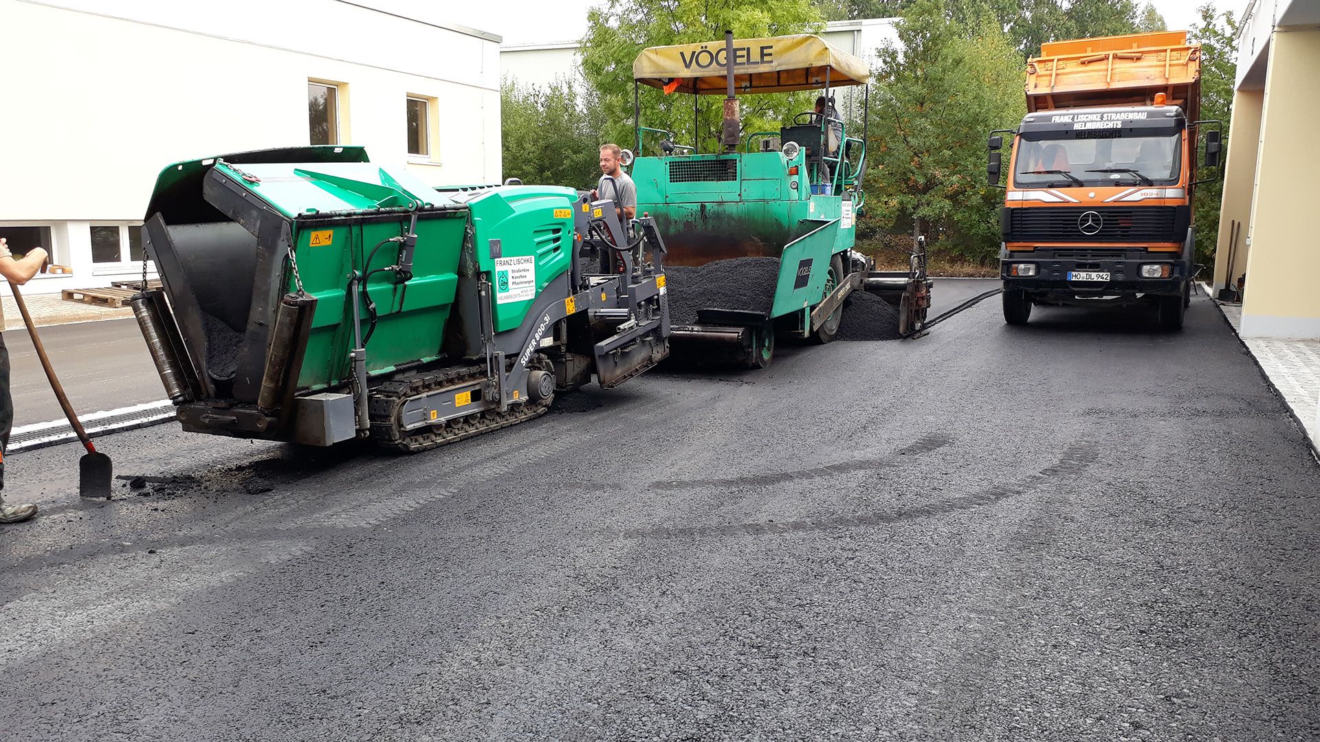 Beispielarbeit von Franz Lischke Strassenbau e.K. - veröffentlicht auf Gartenbau.org
