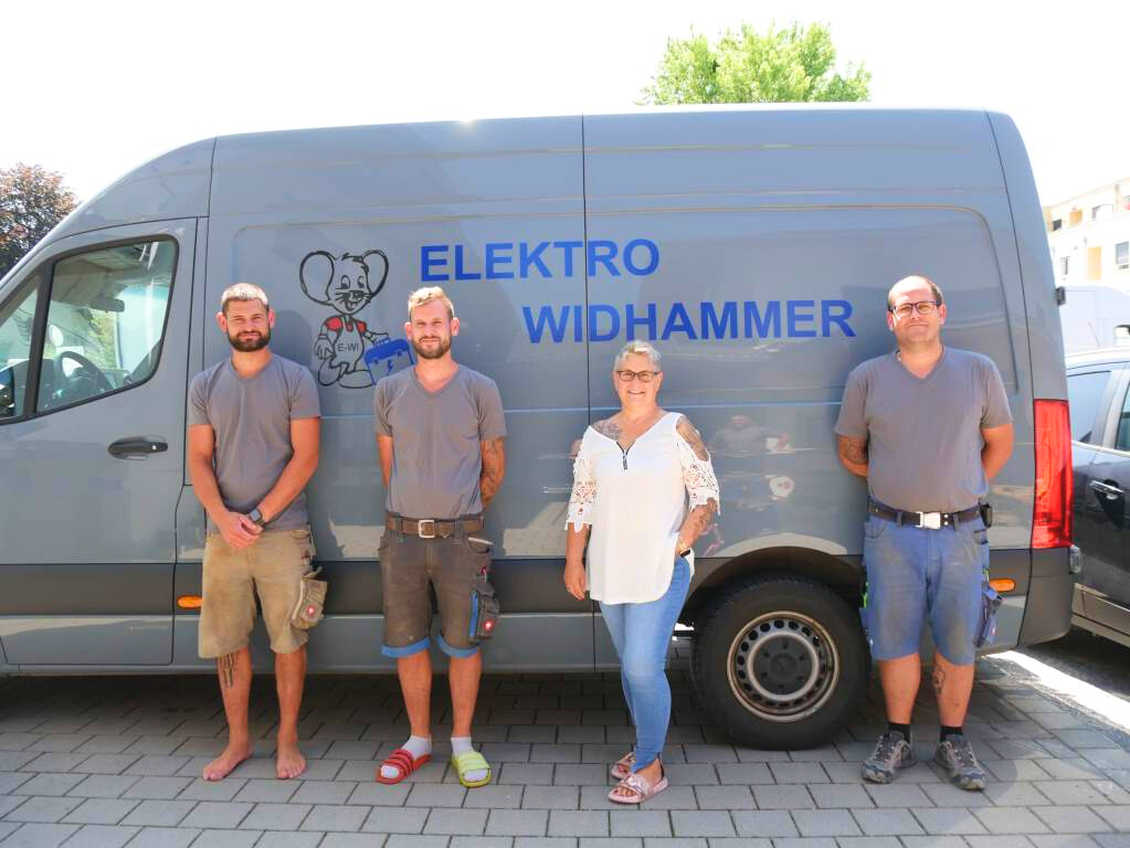 Beispielarbeit von Elektro Widhammer GmbH - veröffentlicht auf Elektriker.org