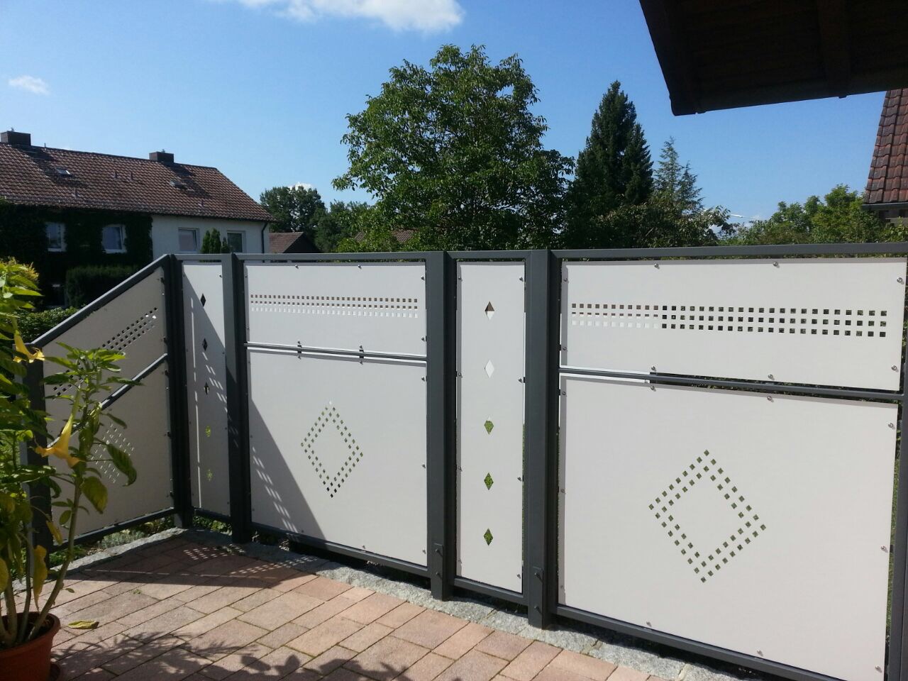 Beispielarbeit von Metallbau Lars Hammer - veröffentlicht auf Schlosserei.net