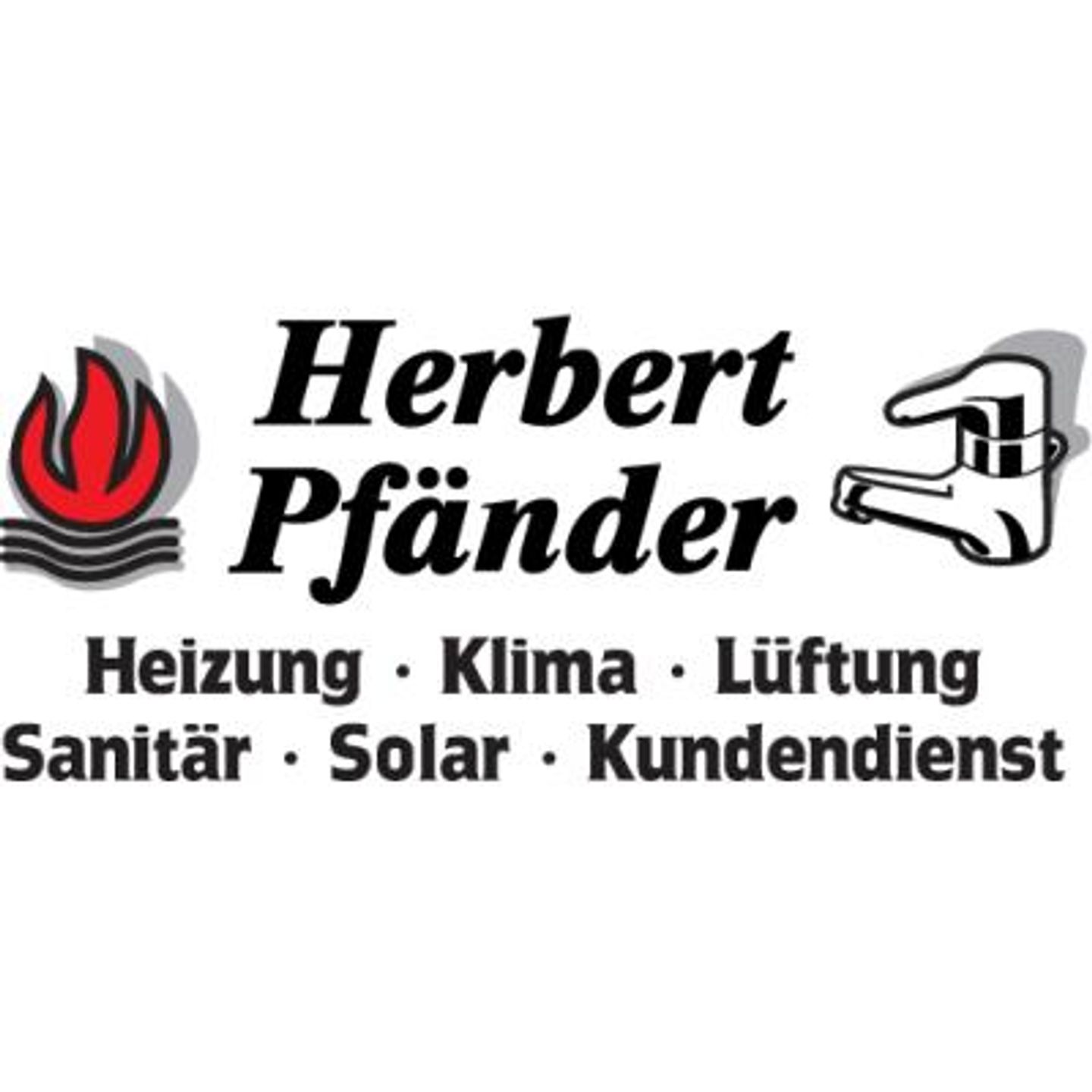 Logo der Firma Herbert Pfänder GmbH & Co. KG aus Hallstadt auf dem Branchenportal Sanitaer.org