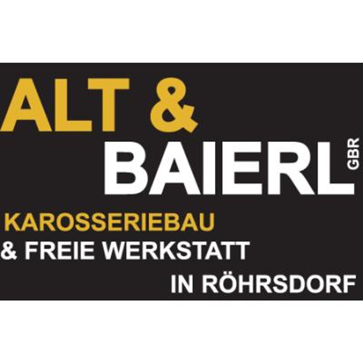 Logo der Firma Karosseriebau Alt & Baierl GbR Gerhard Alt & Uwe Baierl aus Chemnitz auf dem Branchenportal Auto-Werkstatt.de