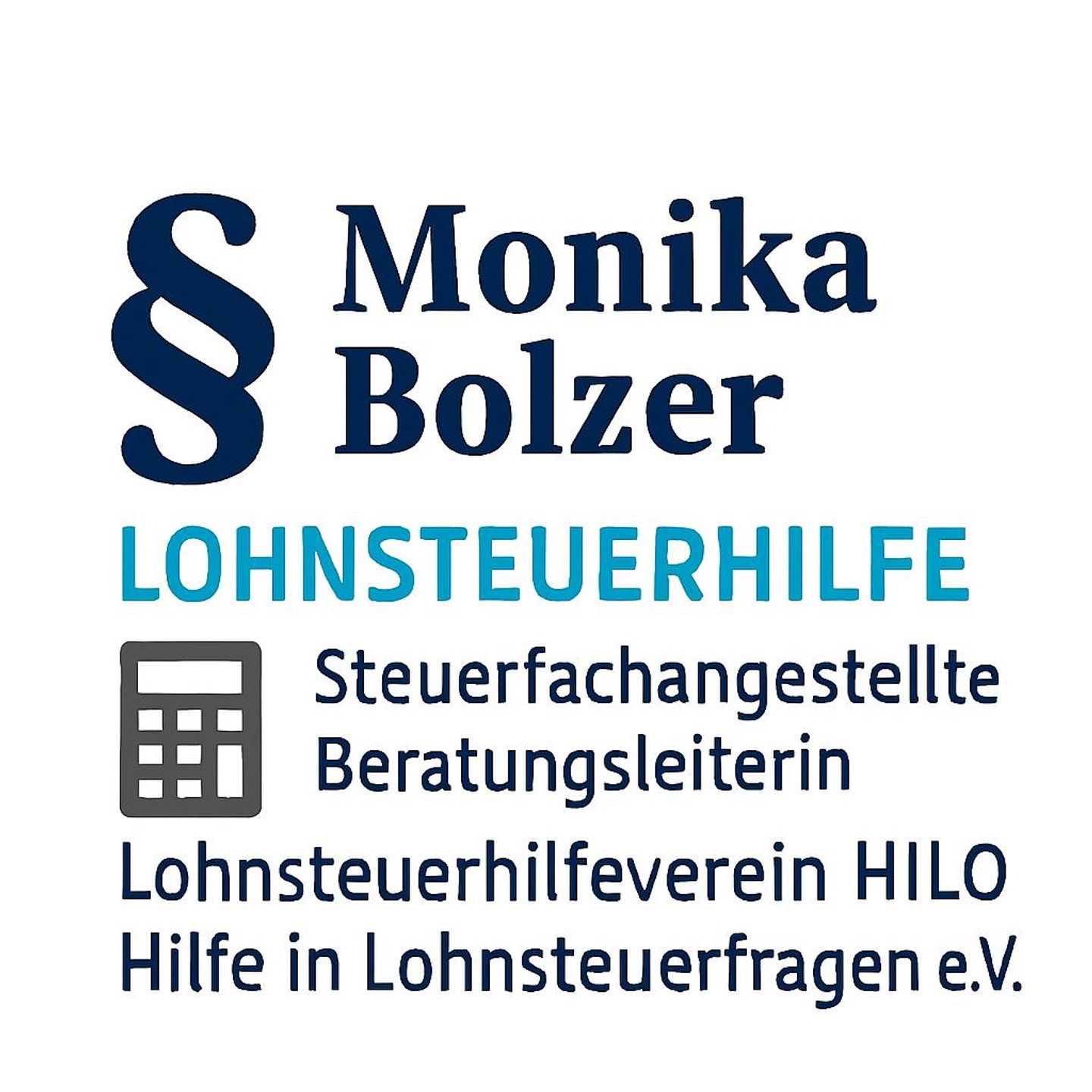 Logo der Firma Monika Bolzer | Lohnsteuerhilfeverein HILO Hilfe in Lohnsteuerfragen e.V. aus Unterschleißheim auf dem Branchenportal Steuer-Berater.de