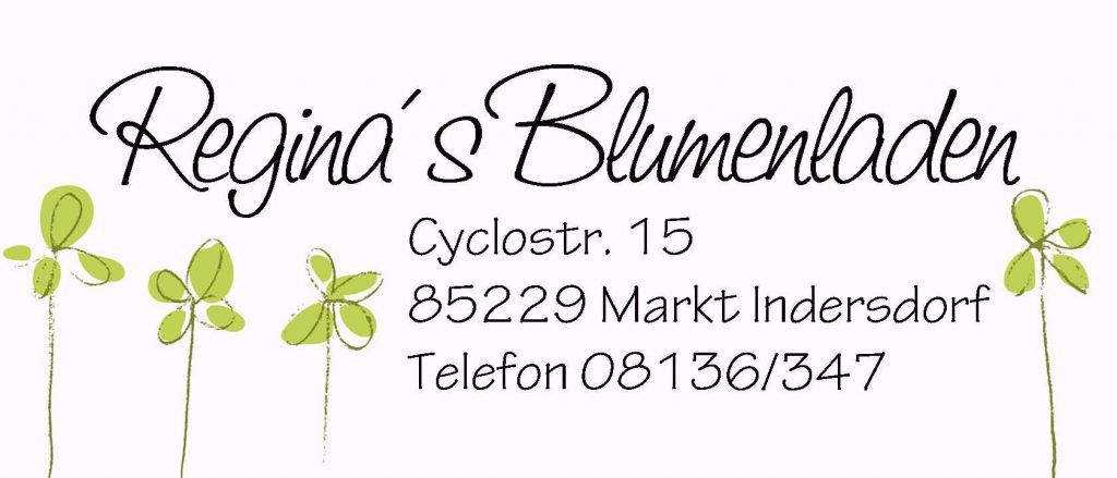 Logo der Firma Regina's Blumenladen aus Markt Indersdorf auf dem Branchenportal Gartenbau.org