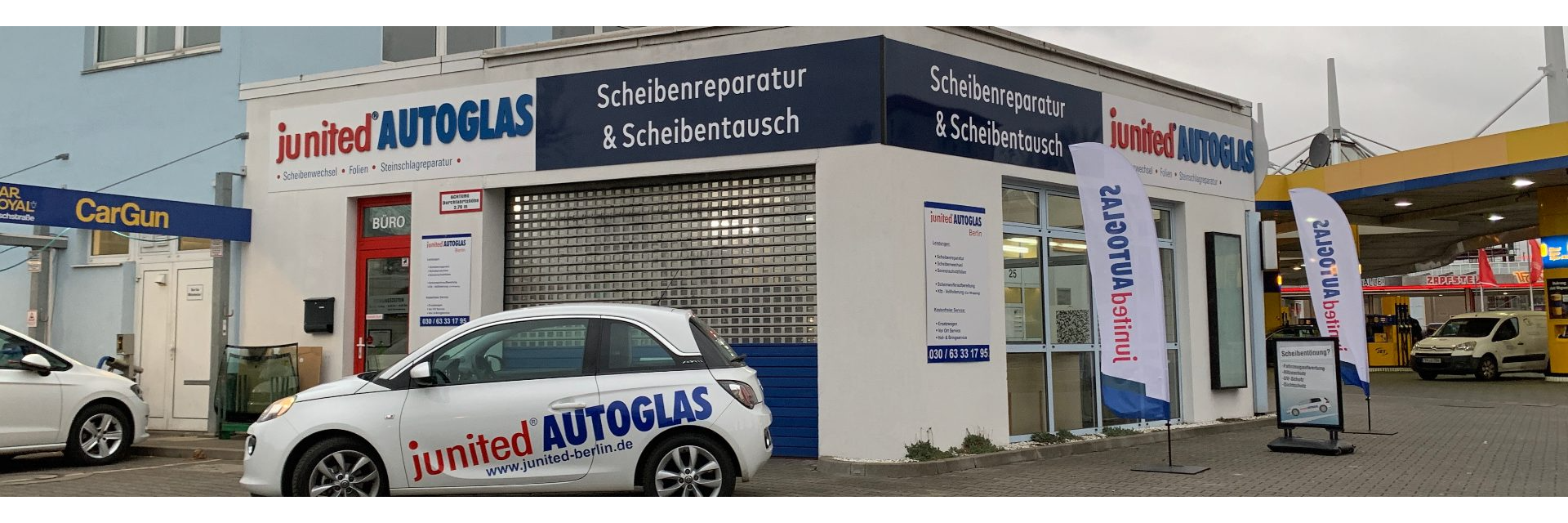 Beispielarbeit von junited AUTOGLAS Berlin - veröffentlicht auf Glaserei.org