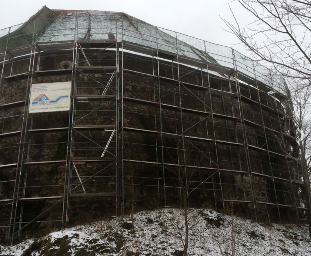 Beispielarbeit von VRBA Gerüstbau GmbH - veröffentlicht auf Geruestbau.org
