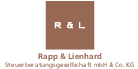 Logo der Firma Rapp & Lienhard aus Ettenheim auf dem Branchenportal Steuer-Berater.de