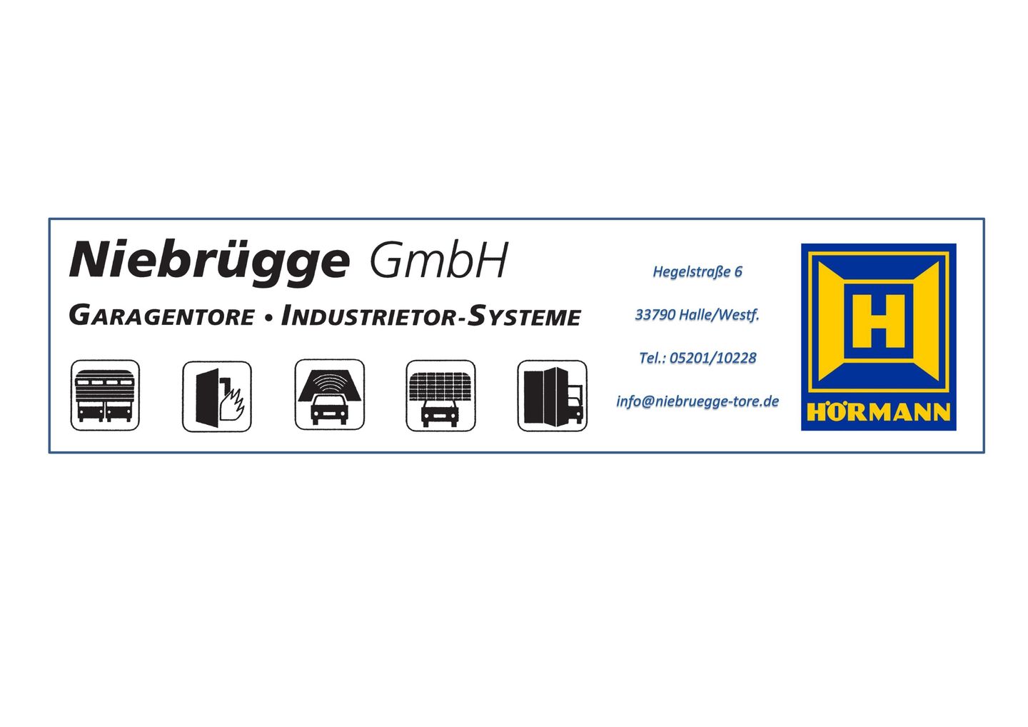 Logo der Firma Niebrügge GmbH Garagentore - Industrietore aus Halle (Westfalen) auf dem Branchenportal Fensterbau.org