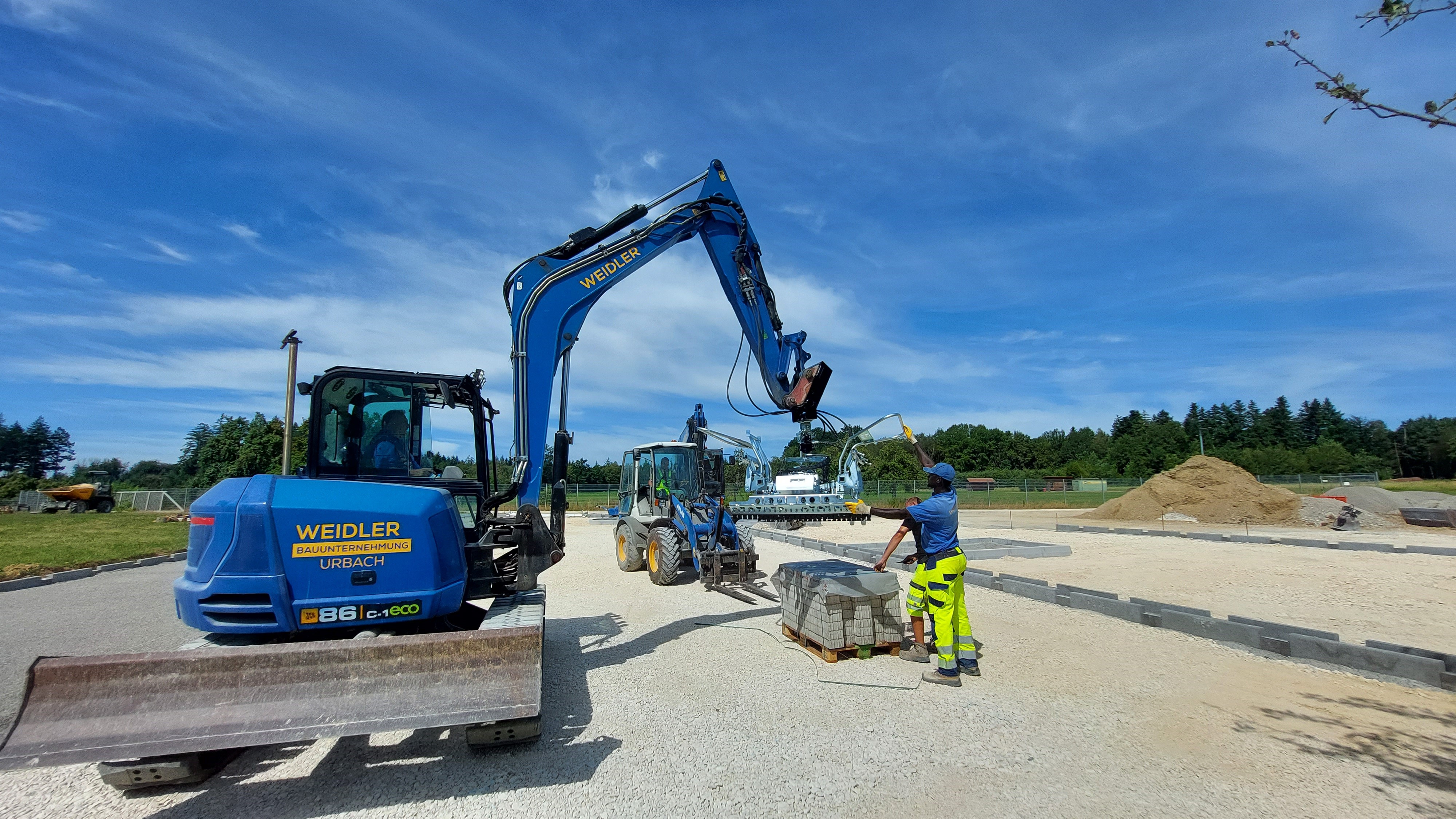 Beispielarbeit von WILHELM WEIDLER GmbH & Co. KG Bauunternehmung I Tiefbau I Straßenbau I Wasserbau I Erdbau - veröffentlicht auf Bauunternehmen.org