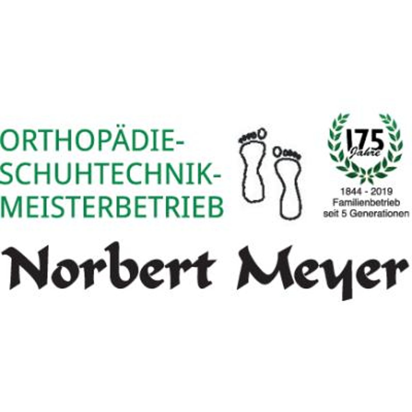 Logo der Firma Orthopädie-Schuhtechnik Norbert Meyer aus Haan auf dem Branchenportal Sanimio.de