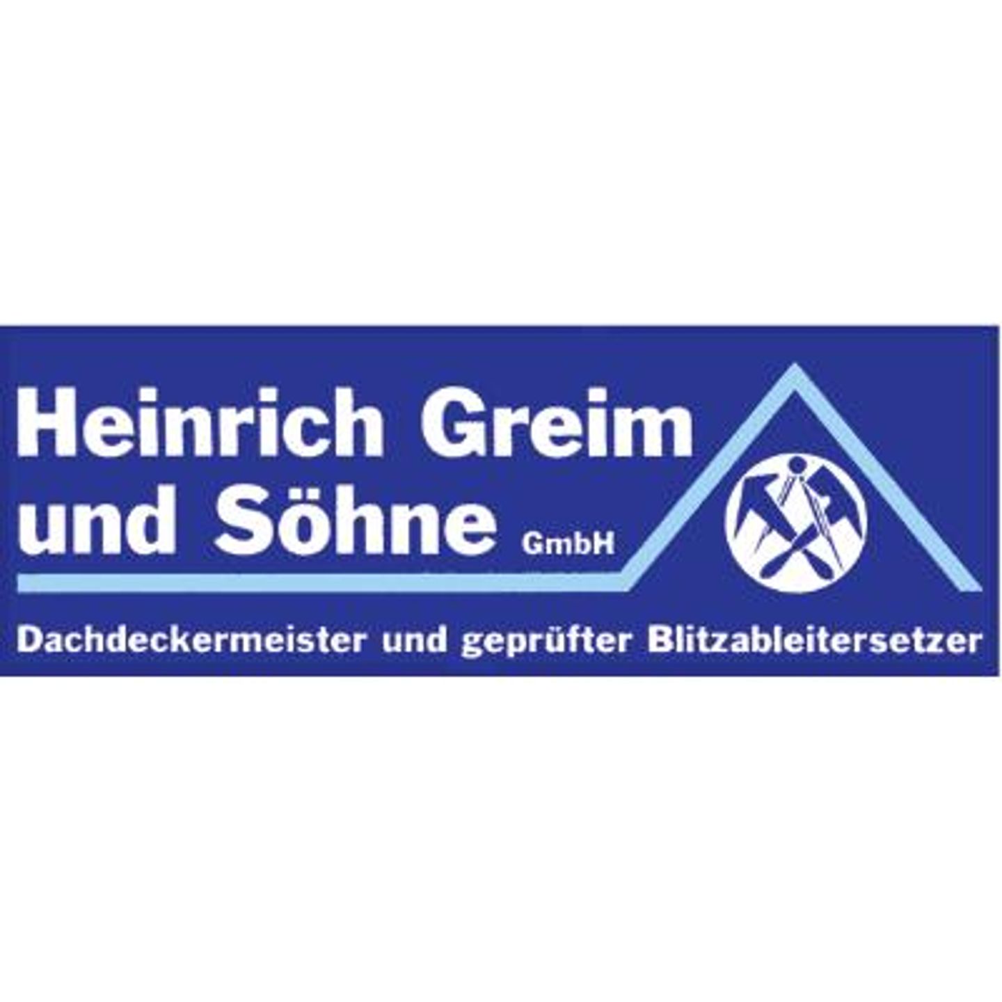 Logo der Firma Heinrich Greim & Söhne GmbH aus Hof auf dem Branchenportal Dachdecker.com