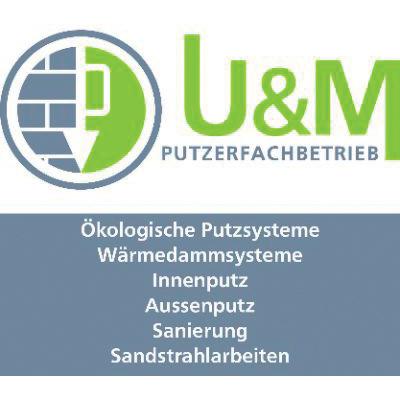 Logo der Firma U & M Putzerfachbetrieb GmbH aus Treuen auf dem Branchenportal Bauunternehmen.org