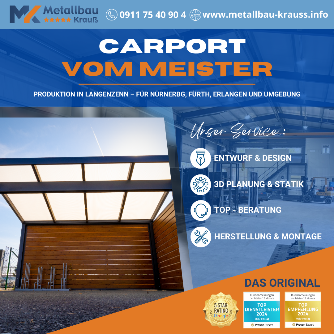 Beispielarbeit von Metallbau Krauß GmbH - veröffentlicht auf Schlosserei.net
